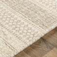 thumbnail image 7 of Mark&Day Wool Rugs, 9x12 Marvelle Global Cream Area Rug, Cream Brown Carpet for Living Room, Bedroom or Kitchen (8'10" x 12'), 7 of 7