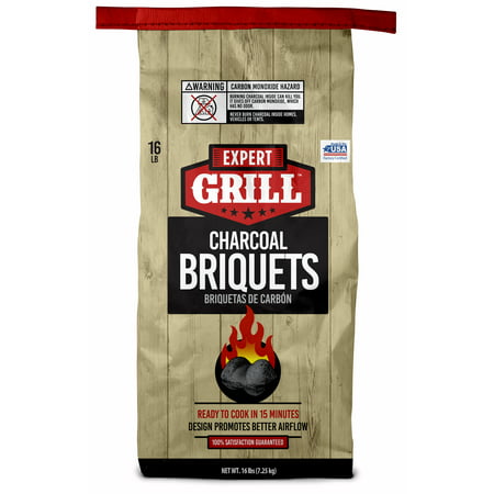 Expert Grill Charcoal Briquets, Charcoal Briquettes, 16 (Best Way To Start Charcoal Briquettes)