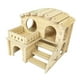 thumbnail image 5 of Casa de madera para hámster, escondite lavable para hámsters y otras mascotas pequeñas. Estilo A, 5 of 9