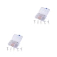 thumbnail image 4 of Toystoory Chincheta transparente Pasador de chincheta pequeña Suministros de tachuelas de pared Chincheta Type2 NO2, 4 of 6