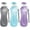 Purple/Black/Blue, variant on MILTON 12 oz Kids Reusable Water Bottles 6-Pack Leak‑Proof, Blue