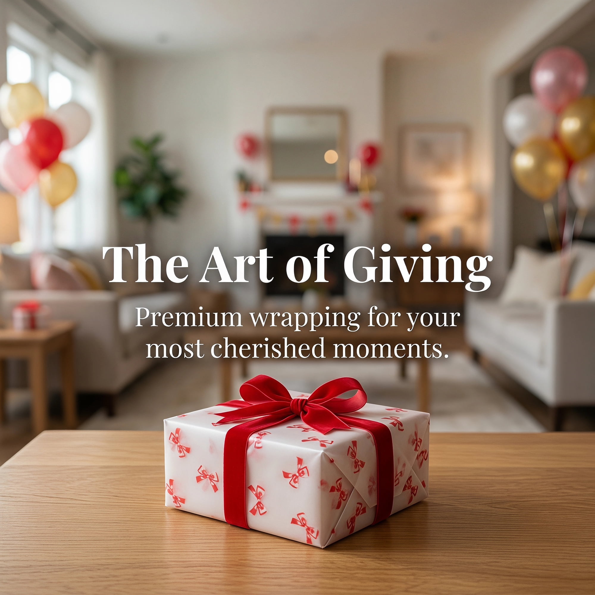 Unique Bargains Waterproof Luxury Matte Gift Wrapping Paper for Bouquets Red 21.3"x 21.3"