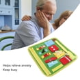 thumbnail image 3 of Fidget Blanket Sensory Pad for Patients Elderly Anxiety Relief, Memory Loss Dementia Alzheimers Sensory Toys with Activities Educational Autistic Therapy Aid Mat for Memory Loss, 3 of 9