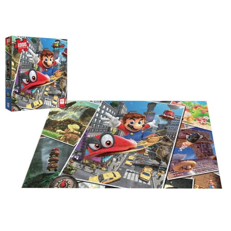 UPC: 0700304150516 | USAopoly Super Mario Odyssey Snapshot 1000-Piece Puzzle