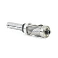thumbnail image 3 of Amana Tool 57178 Solid Carbide (Brazed to Steel Shank) Spiral Flush Trim Compression 7/8 D x 1-1/8 CH x 1/2 Inch SHK w/ Upper and Lower Ball Bearing Router Bit, 3 of 3