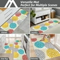 thumbnail image 7 of Anti-Fatigue Kitchen Mat Set  – Massage-Texture Comfort Rugs, Stress-Relief Standing Mats for Kitchen & Laundry Room, Soft Polyester Surface with Non-Slip TPR Backing, 7 of 7