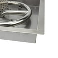 thumbnail image 5 of 10" Square CSA Certified Fire Pit Burner Kit, Stainless Steel, Propane, Electronic Ignition, 5 of 7