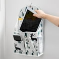 thumbnail image 4 of CNKOO Exempted Wall-mounted Storage Bag Cotton Liner Capacity Storage Bag Multi-function Storage Bag Fabric Hanging Bag, 4 of 6
