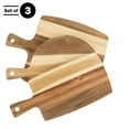 thumbnail image 3 of Classic Cuisine 3PC Acacia Wood Cutting Board Set, 3 of 11