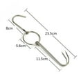 A Stainless Steel Double Meat Hooks Roast Duck Shop Hook Bbq Grill