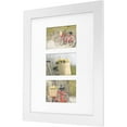 thumbnail image 4 of Mainstays Museum 3-Opening 4x6 Flat Wide Gallery Wall Picture Frame, White, 4 of 5