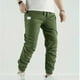thumbnail image 1 of Pantalones largos para hombre, informales, a la moda, con cintura elástica, lisos, para exteriores, 1 of 6