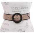 thumbnail image 2 of Ladies Patent Leather Piping Edge High Waist Fashion Belt, 2 of 4