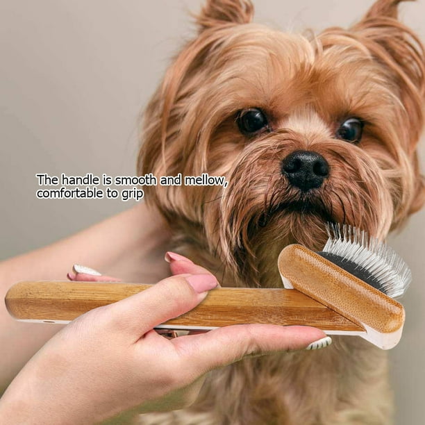 Cepillo Para Perros, Cepillo De De Cepillo De Auto Limpieza Para Gatos Interiores Desshedding Dog Cepillo Para Perros Pead Circillo De Cabello Desmontaje Elimina La