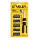 thumbnail image 5 of Juego de desarmador tipo matraca 30 Puntas Stanley Stht60084, 5 of 6