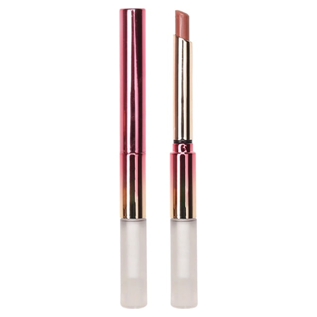 YDLCAFD Ensemble de Porte-Rouges à Lèvres et Organisateurs Imperméable à Lèvres Film de Rouge à Lèvres Double Tête Anti-Adhérence sur Tasse Non Décolorant Beauté Maquillage 2 ml