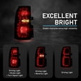 thumbnail image 5 of Tail Light Brake Lamp Left Driver Side Fit For 2015-2020 Chevy Tahoe Suburban, 5 of 10