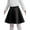 Black, variant on Aislor Kids Girls Tennis Golf High Waisted Pleated A-Line Skater Skirts Sport Dress with Shorts A White 3-4