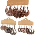 thumbnail image 1 of SPRING PARK 3Pairs Fashion Boho Gypsy Tribal Ethnic Earrings Set Drop Dangle Festival Women Jewelry, 1 of 7