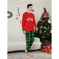 thumbnail image 5 of Conjunto de pijamas familiares a juego 2025, ropa navideña para padre, madre e hija, ropa de aspecto familiar, pijamas para adultos y niños, 5 of 5