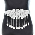 thumbnail image 3 of lanema Fashionable Ethnic Coin Tassels Belt Waist Chain Coin Waistband Alloy Texture Suitable for Women Who Love Trendy Looks, 3 of 10