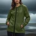 thumbnail image 6 of Rain Jacket Women Sevevn Women's Lightweight Hooded Raincoat Waterproof Packable Active Outdoor Rain Jacket (3XL-5XL), 6 of 6