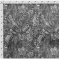 thumbnail image 4 of Soimoi Asian Paisley Print, Silk Fabric, Decor Sewing Fabric by The Yard 42 Inch Wide,Decorative Fabric for Shirts Suits Ties, Dark Gray, 4 of 5