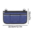 thumbnail image 3 of Polyester Wheelchair Organizer Bag, Universal Fit Side Storage with Multiple Pockets for Phones, Keys, & Essentials, Durable Mobility Scooter Accessory for Convenient Access, 3 of 8