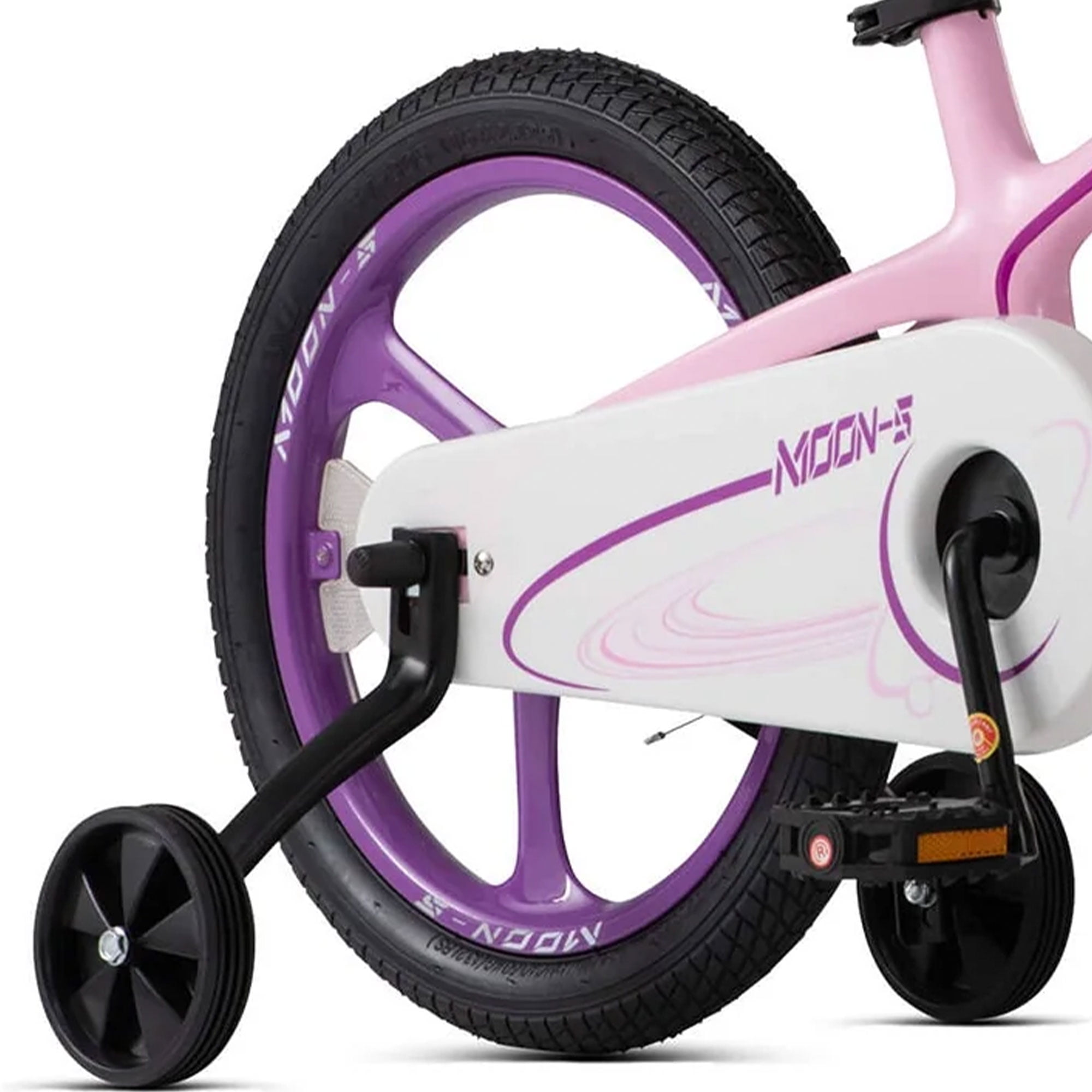 Free Shipping RoyalBaby Moon 5 16 Magnesium Kids Bicycle with Training Wheels Pink Walmart Walmart