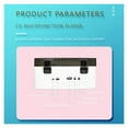 thumbnail image 4 of Portable CD Player USB Bluetooth 5.0 MP3 WMA CDDA 3.5mm Audio Player Battery Powered DVD Player ,Widely Used, 4 of 5