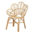 thumbnail image 2 of bali & pari Bianca Rattan BOHO Flower Chair, Natural Brown, 2 of 10