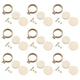 thumbnail image 2 of MasteelfCA 20 sets of Mini Embroidery Pendants DIY Jewelry Making Findings DIY Decorations, 2 of 9