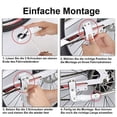 thumbnail image 3 of Soporte para bicicleta soporte lateral soporte para bicicleta eléctrica 24 - 29 pulgadas ajustable universal, 3 of 5