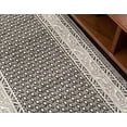 thumbnail image 5 of Unique Loom 3129607 Area Rug, 2 Feet 9 Inch x 9 Feet 10 Inch, Gray/Beige, 5 of 5