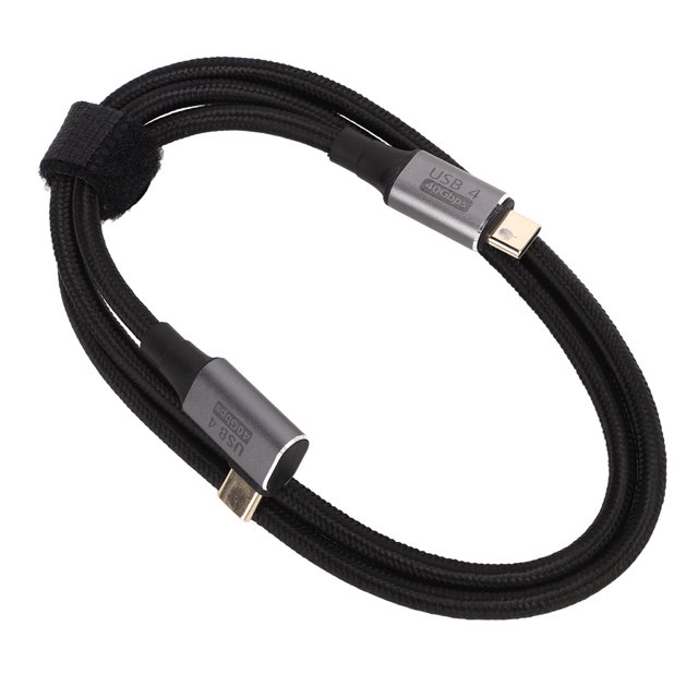 Cable De Datos, Cable USB C A USB C Resistente A La Abrasión De ángulo Recto De Carga Rápida De 40 Gbps Para Teléfono Para Tableta