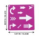 thumbnail image 2 of 1 Set Geométrico Forma Pintura Plantillas Dibujo Plantillas Art DIY Stencils, 2 of 4