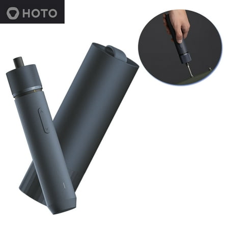 

Romacci Straight Handle Electric Screwdriver Kit w12pcs 50mm Steel Bit3 Speed1500mAh RechargeableStroage BoxLED Ring
