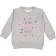 thumbnail image 2 of Inktastic I'm the Big Sister. Toddler Sweatshirt, 2 of 4