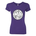 thumbnail image 2 of Wild Bobby, Take Me To The Lake, Women Slim Fit Junior Tee, Purple Rush, XX-Large, 2 of 4