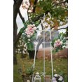 thumbnail image 2 of NOGIS Faux Flower Swag Set of 2 for Wedding Welcome Signs Floral Decorations and Wedding Reception Ceremony Signs (Pink), 2 of 7