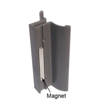 Oil Rubbed Bronze Frameless Shower Door Handle with Magnet