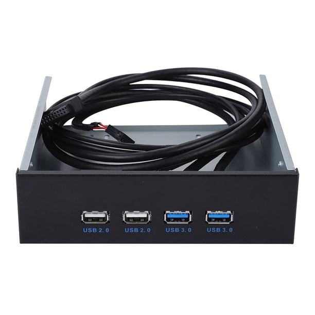 4 Panel Frontal de la Unidad Ócica de Puerto USB, Compatibilidad completa de la Bahía de TransmisioN Ócica Conveniente para USO Profesional para multas Generales