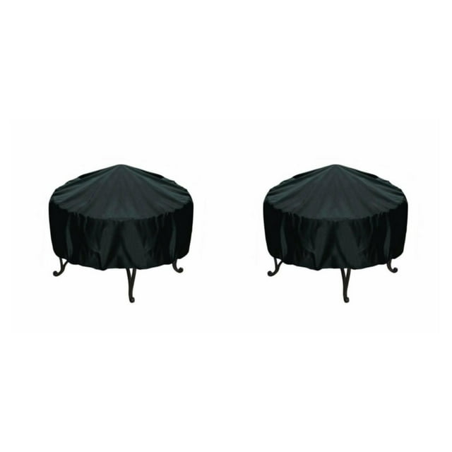 mmirethe Nylon Elegant Barbecue Cover With Oxford For Style And Durability Easy To Install Fire Table Cover 102*45cm 2Set