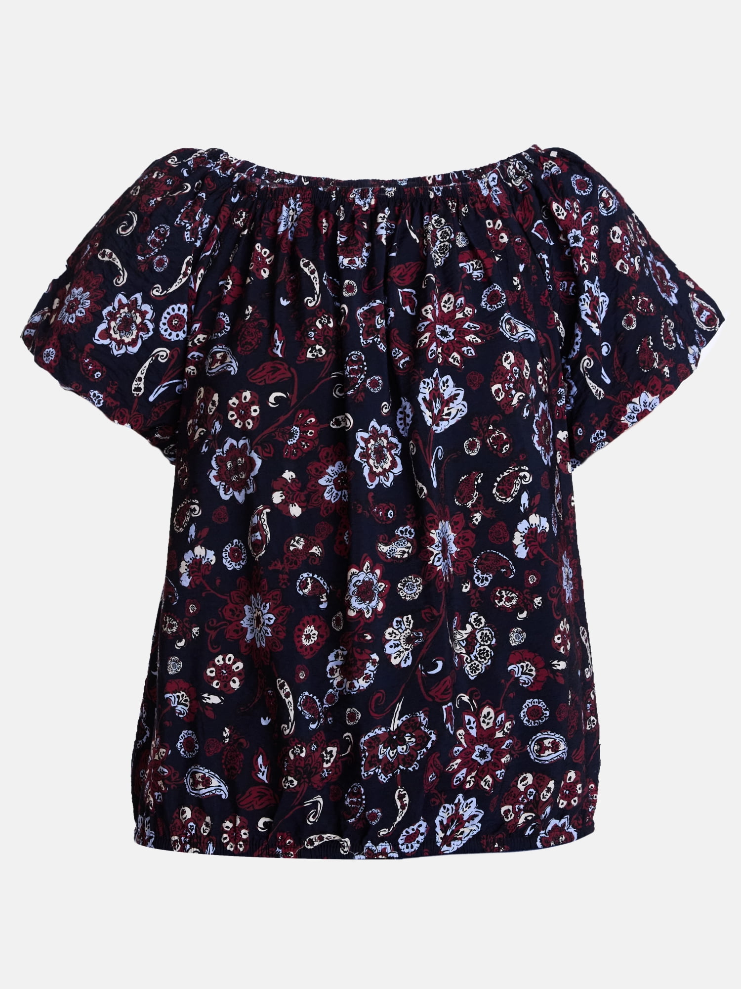 Scenario Women's Puff Sleeve Top, Sizes XS-XXXL