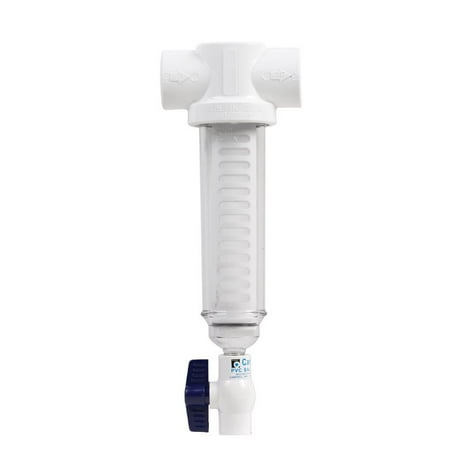 Plastic Drip - Campbell Sediment Filter Spin-Down Plastic Ideal For Drip Irrigation Systems 100 Mesh Boxed Clear