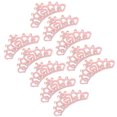 thumbnail image 4 of Clothing Decor, Clothes Patches 10PCS Crown Shaped  For Shoes For Pillowcases For Coats For Pants 8.8x4.5cm Pink Flower Type, 4 of 8