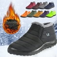 thumbnail image 3 of Mepaouo Women Winter Snow Boots Waterproof Work Walking Boots Anti Slip Warm Ankle Booties, 3 of 6