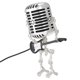 thumbnail image 3 of Microphone Robot Table Lamp, Holding Guitare Night Light, Black, 3 of 5