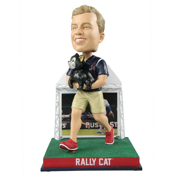 Rally Cat St. Louis Cardinals Lucas Hackmann Special Edition Bobblehead MLB