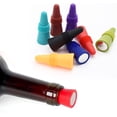 thumbnail image 2 of CEYAZYE 12PCS Wine Stoppers Beverage Bottle Sealer Soft Silicone Wine Bottle Stoppers Corks with Grip Top for Keeping Wine Champagne Fresh, 2 of 8